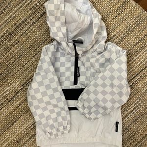 Little Bipsy Checkered Rain Jacket